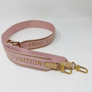 LOUIS VUITTON Rose Bandouliere Crossbody Strap New